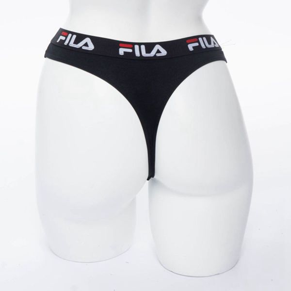 Fila Tia Women's Thong - Black,NZ 749-69217